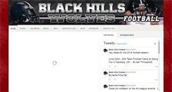 Desktop Screenshot of blackhillsfootball.com